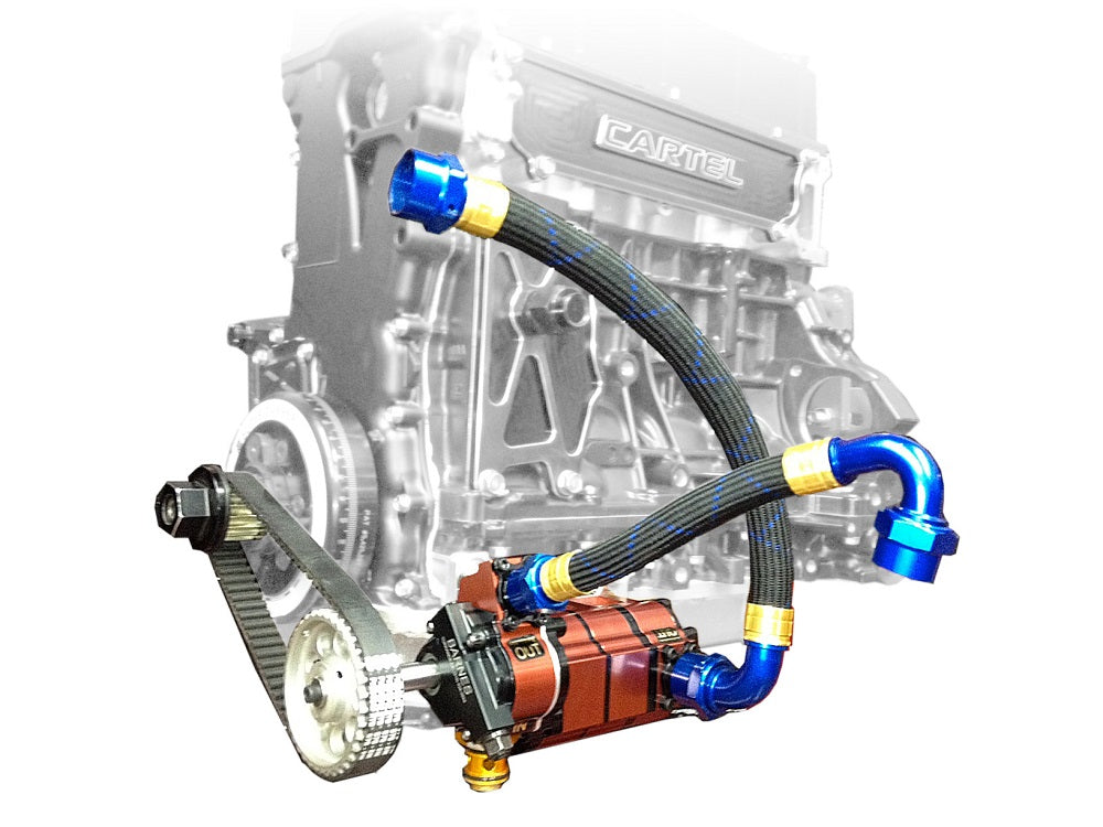 Drag Cartel Dry Sump Oil System Kit for the Honda - Acura K Series (K20 & K24) Engines