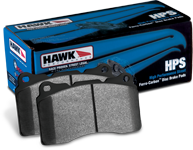 Hawk HPS Front Pads 88-89 Civic-CRX, 92-95 Civic Si, 93-97 Del Sol, 96-00 Civic
