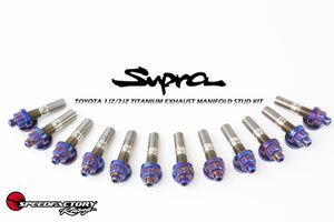 SpeedFactory Racing 1JZ/2JZ Toyota Exhaust Manifold Titanium Stud Kit