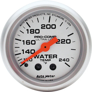 Autometer Ultra-Lite Water Temperature Mechanical Gauge
