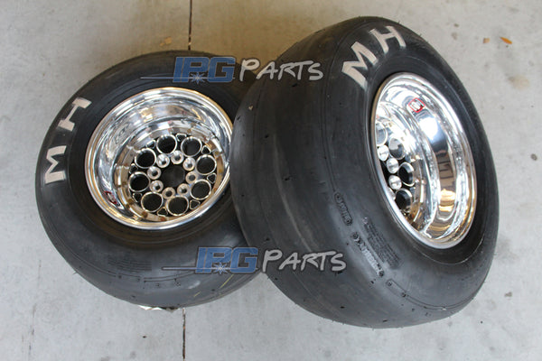 Weld Racing Magnum Import Drag Wheel & Slick Packages